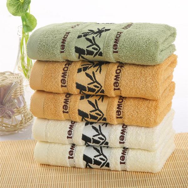 竹纤维毛巾加厚吸水柔软家用毛巾 2条装