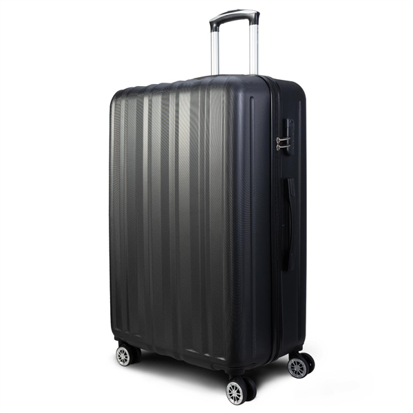 duvo5602lblk黑色竖条李箱28寸