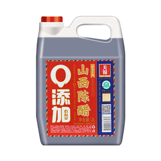 美锦 零添加4度山西陈醋2L 