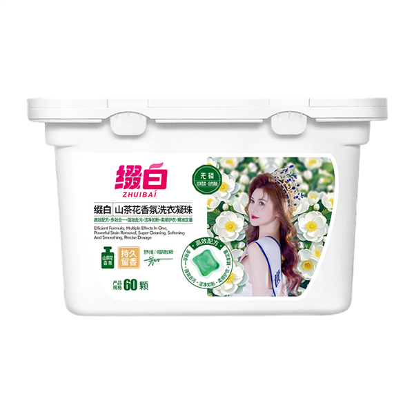 缀白360g山茶花香氛洗衣凝珠（60颗/盒）