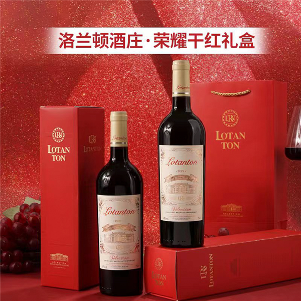 洛兰顿酒庄·荣耀礼盒14度干红葡萄酒750ml*6瓶礼盒装