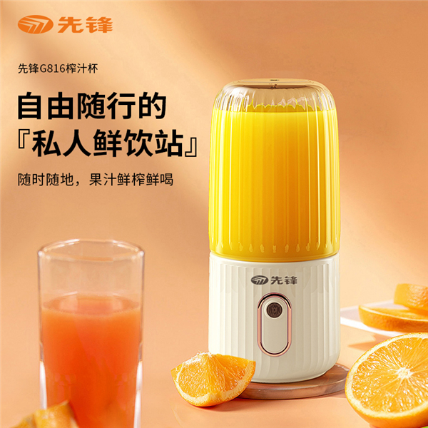 先锋料理机便携式榨汁杯280ml G816